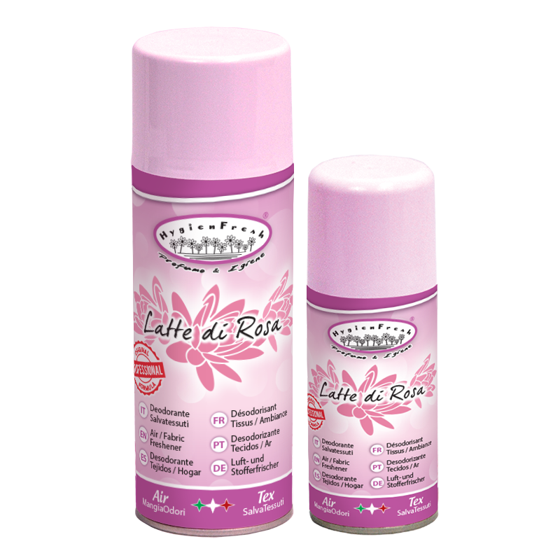 DeoSpray Latte di Rosa