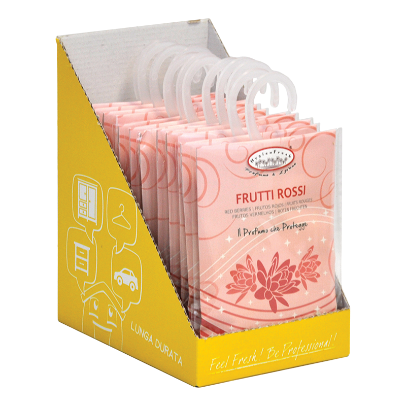 Buste con gancio Frutti Rossi