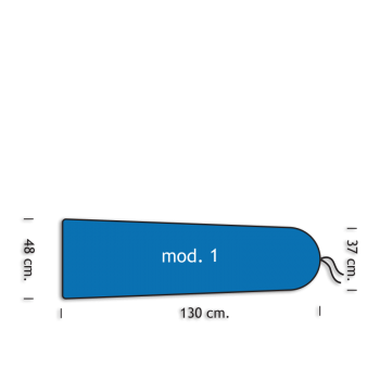 Telo Vaporetta Azzurro MOD.1