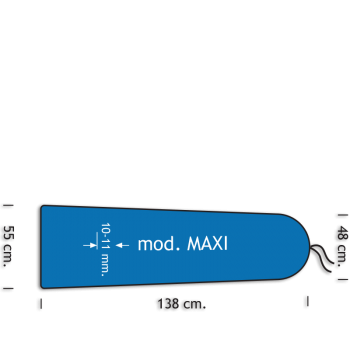 Schiumato Blu MAXI